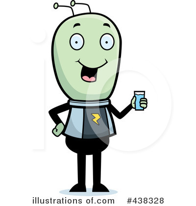 Royalty-Free (RF) Alien Clipart Illustration by Cory Thoman - Stock Sample #438328