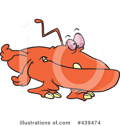Royalty-Free (RF) Alien Clipart Illustration by toonaday - Stock Sample #439474