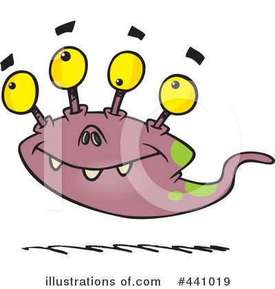 Royalty-Free (RF) Alien Clipart Illustration by toonaday - Stock Sample #441019