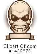 Alien Skull Clipart #1432673 by Cory Thoman