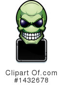 Alien Skull Clipart #1432678 by Cory Thoman