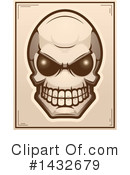 Alien Skull Clipart #1432679 by Cory Thoman