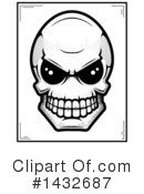 Alien Skull Clipart #1432687 by Cory Thoman