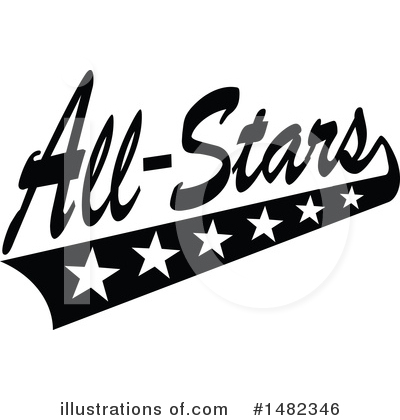 All Stars Clipart #1482346 by Johnny Sajem
