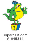Alligator Clipart #1045314 by toonaday