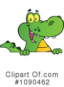 Alligator Clipart #1090462 by Hit Toon