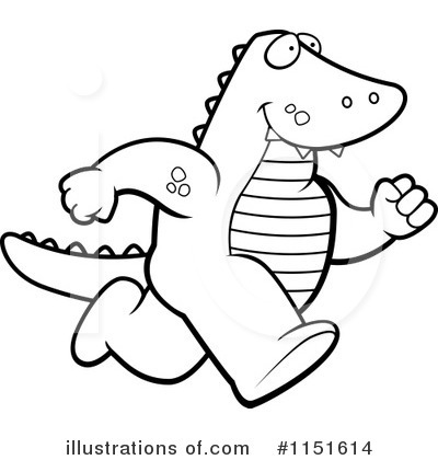 Royalty-Free (RF) Alligator Clipart Illustration by Cory Thoman - Stock Sample #1151614