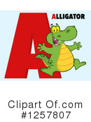 Alligator Clipart #1257807 by Hit Toon