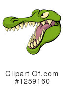 Alligator Clipart #1259160 by AtStockIllustration