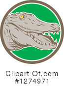Alligator Clipart #1274971 by patrimonio