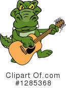 Alligator Clipart #1285368 by Dennis Holmes Designs
