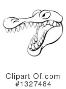 Alligator Clipart #1327484 by AtStockIllustration