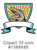 Alligator Clipart #1388685 by patrimonio