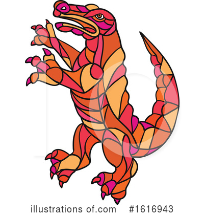 Royalty-Free (RF) Alligator Clipart Illustration by patrimonio - Stock Sample #1616943