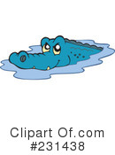 Alligator Clipart #231438 by visekart