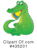 Alligator Clipart #435201 by Alex Bannykh