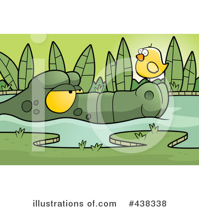 Royalty-Free (RF) Alligator Clipart Illustration by Cory Thoman - Stock Sample #438338