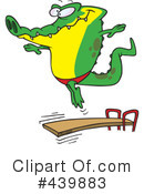 Alligator Clipart #439883 by toonaday