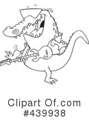 Alligator Clipart #439938 by toonaday
