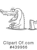 Alligator Clipart #439966 by toonaday