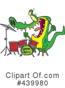 Alligator Clipart #439980 by toonaday