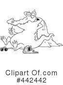 Alligator Clipart #442442 by toonaday