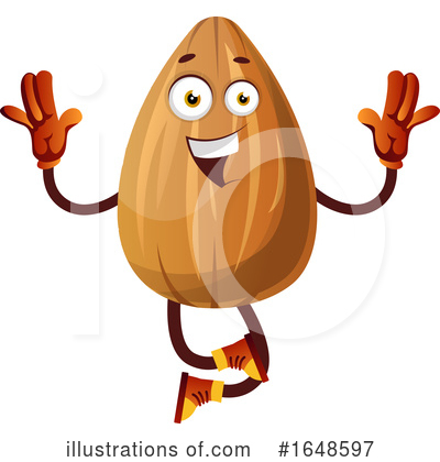 Royalty-Free (RF) Almond Clipart Illustration by Morphart Creations - Stock Sample #1648597