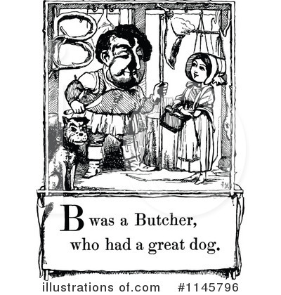 Butcher Clipart #1145796 by Prawny Vintage