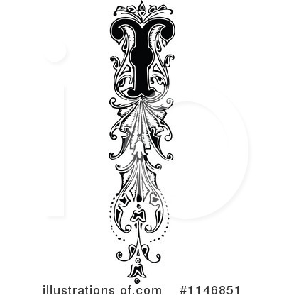 Royalty-Free (RF) Alphabet Clipart Illustration by Prawny Vintage - Stock Sample #1146851