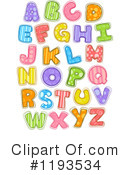 Alphabet Clipart #1193534 by BNP Design Studio