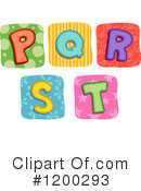 Alphabet Clipart #1200293 by BNP Design Studio
