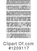 Alphabet Clipart #1209117 by Prawny Vintage