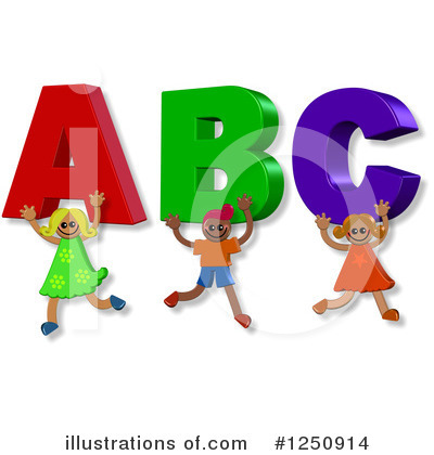 Royalty-Free (RF) Alphabet Clipart Illustration by Prawny - Stock Sample #1250914