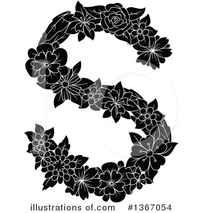 Letter S Clipart #1367054 by Vector Tradition SM