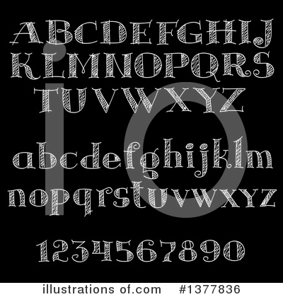 Letter K Clipart #1377836 by Vector Tradition SM