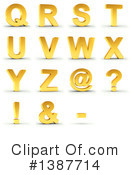 Alphabet Clipart #1387714 by stockillustrations