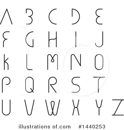 Letter Clipart #1440253 by ColorMagic