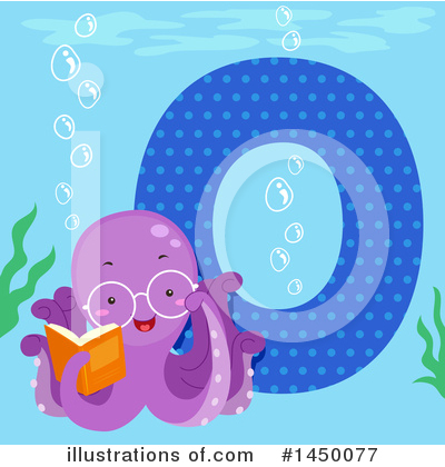 Octopus Clipart #1450077 by BNP Design Studio