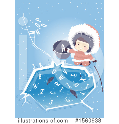 Ice Fishing Clipart #1560938 by BNP Design Studio