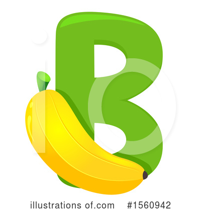 Banana Clipart #1560942 by BNP Design Studio