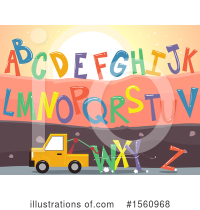 Royalty-Free (RF) Alphabet Clipart Illustration by BNP Design Studio - Stock Sample #1560968