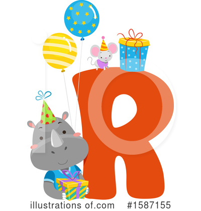 Royalty-Free (RF) Alphabet Clipart Illustration by BNP Design Studio - Stock Sample #1587155