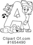 Alphabet Clipart #1654490 by visekart