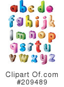 Alphabet Clipart #209489 by BNP Design Studio