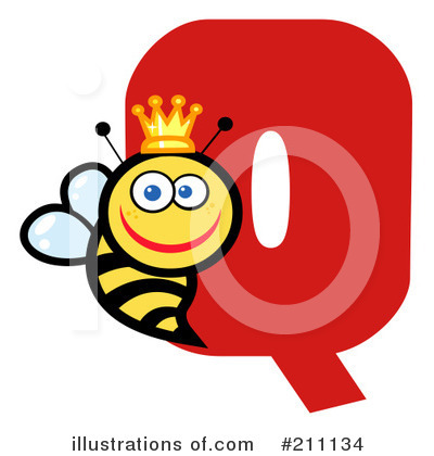 Royalty-Free (RF) Alphabet Clipart Illustration by Hit Toon - Stock Sample #211134