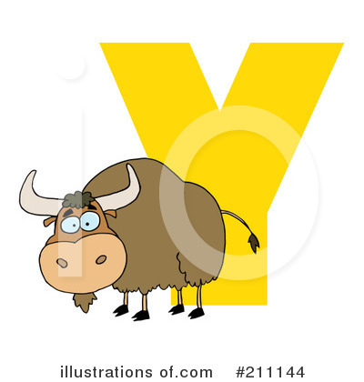 Yak Clipart #211144 by Hit Toon