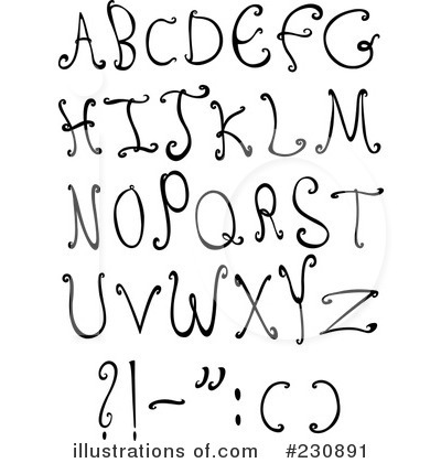Alphabet Clipart #230891 by yayayoyo