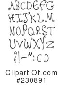 Alphabet Clipart #230891 by yayayoyo