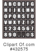 Alphabet Clipart #432575 by michaeltravers