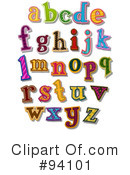 Alphabet Clipart #94101 by BNP Design Studio